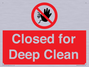 Closed for Deep Clean